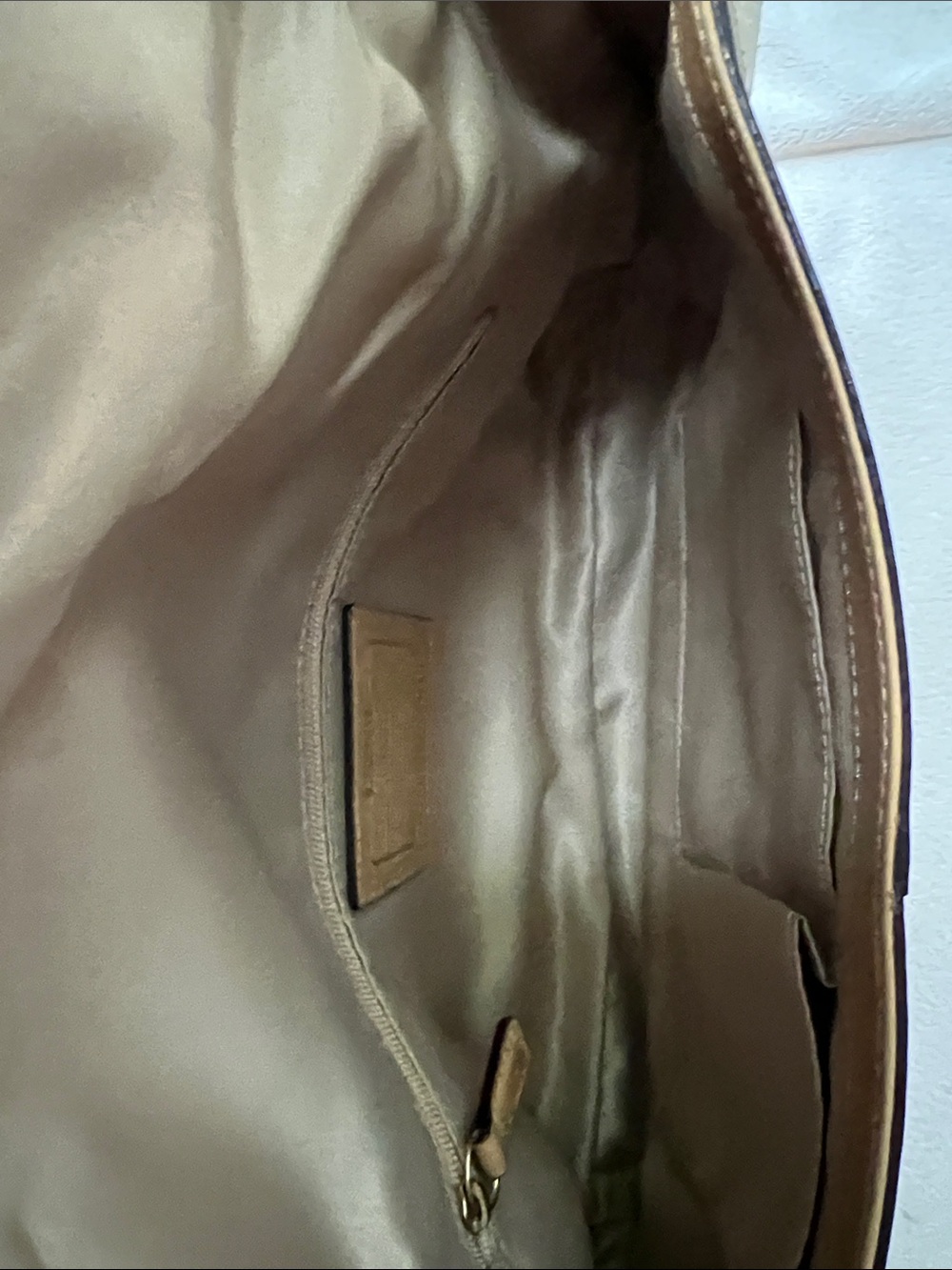 Coach Legacy Soho Buckle Flap Woven Leather Shoulder Bag in Burnished Leather - Picture 8 of 8